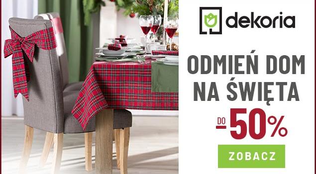 Odmień dom na święta do 50% taniej!